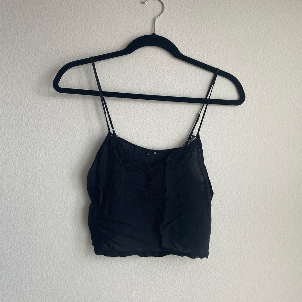Urban Outfitters Black Lace Camisole
